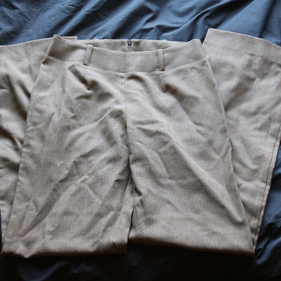 VINTAGE Pinstripe Trousers - Picture 1 of 4